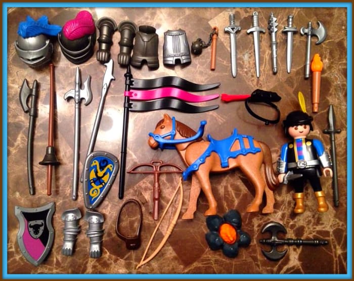 Chivalry and the decadence of the knights can be seen in the amazing set from the Playmobil medieval collection.