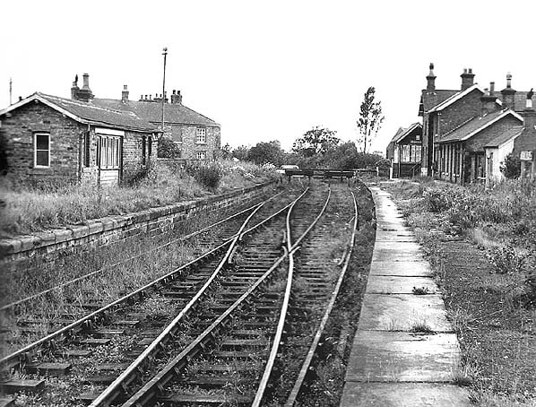 The station in 1963 - goods traffic would only have another two years from here, although only eastward towards Battersby for Middlesbrough.