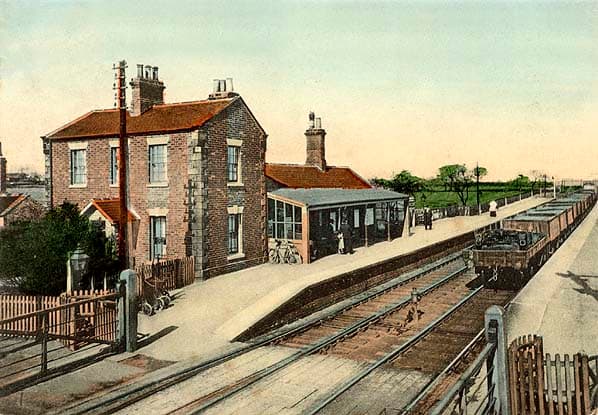 Picton Station served a farming village to the south-west. It was situated on the Leeds Northern Railway midway between Northallerton and Eaglescliffe