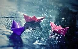 As a young girl, I used to love making paper boats and watching them float down the streams during a rainfall.