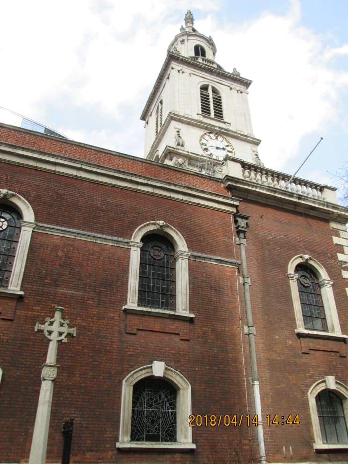 From the west - I had to make sure the modern building behind didn't intrude - the distinct brickwork and window design with the tower and street frontage picked out like icing on a cake