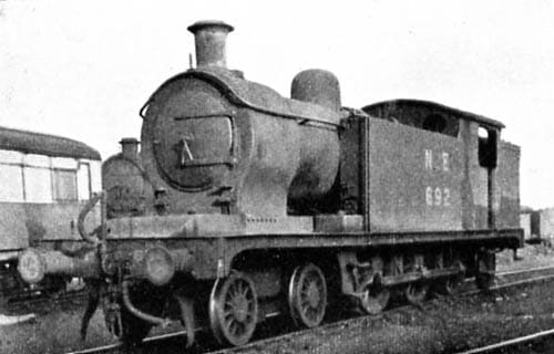 One of the earlier allocations at Whitby, formerly known as 'Whitby Willies' 4-6-0 tank locomotives re-built as Class A6 4-6-2 to increase their range by increasing coal bunker size