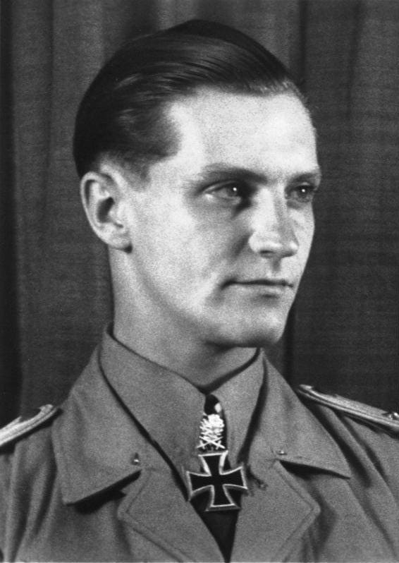 Perhaps the Greatest Ace of the Second World War Hans-Joachim Marseille who would claim over 158 kills before his death in the desert in 1942. He would shoot down 17 British planes in one day the best day of any air ace in the Second World War.