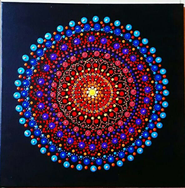 Dot painting is fun, relaxing and a great way to get your creative juices flowing. Anyone can dot paint with a little practice