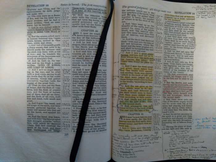 The Book of Revelation: The Scene at the Great White Thone of Judgement.