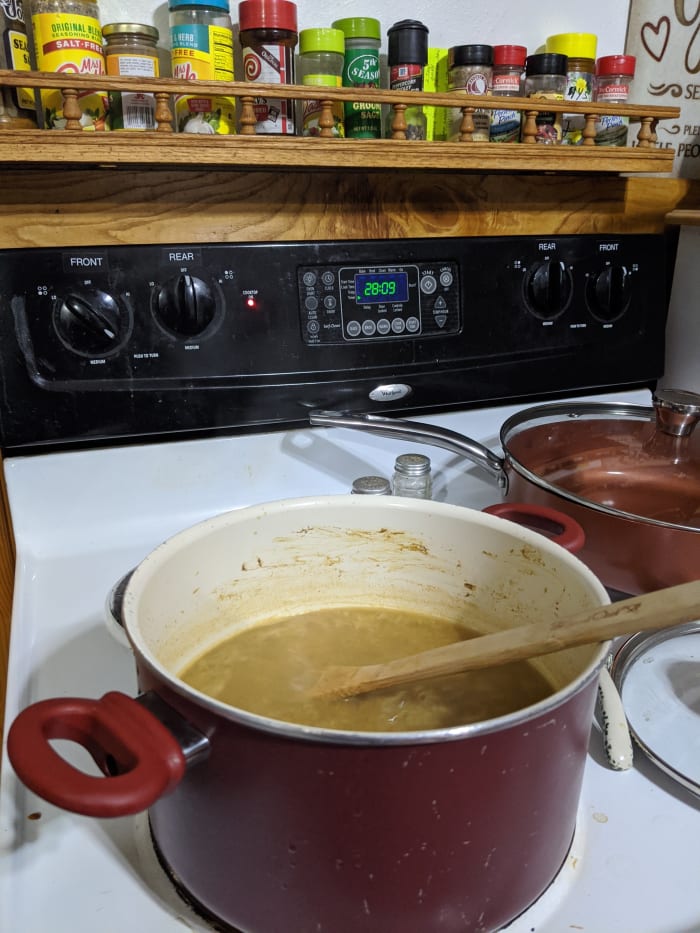 Boil your apple cider for 40 minutes, do not cover. Steam leaving pan reduces water in apples. Concentrates apple flavor.