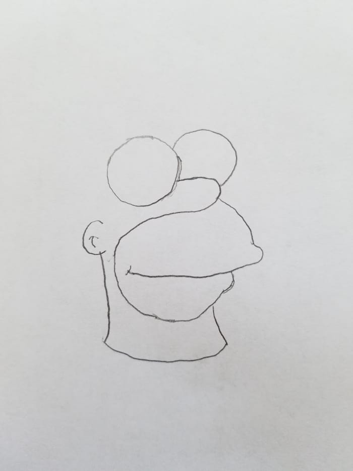 The Neck will create a base. Make it long, abstract, mash it, put it on another cartoon character, warp, or make sharp and square.