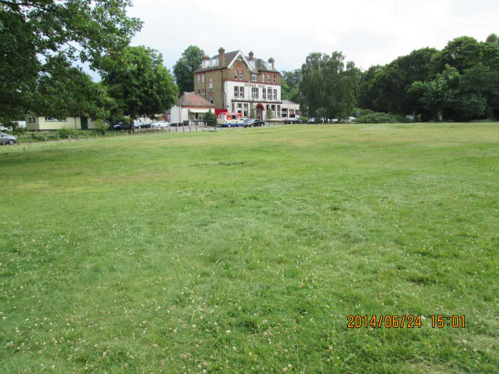 ...And then there's the 'King's Oak'. Next door is another snack bar (behind which is a seafood bar that never seems to be open when I get there (maybe it only opens in the evening for late pub patrons)