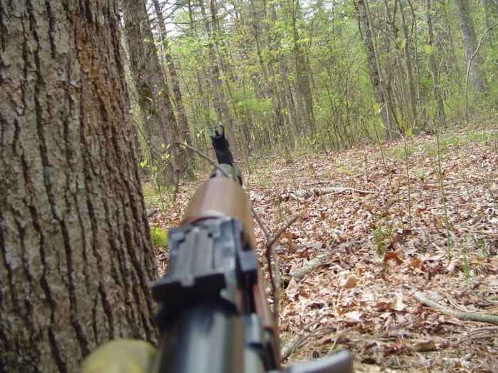 AK 47's tall magazine keeps your profile higher than some other guns. This means you can get hit more easily. The P90 offers the lowest profile of all AEGs