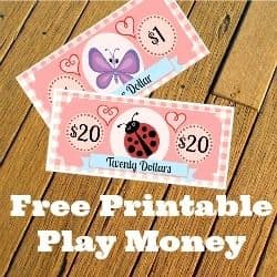 free printable play money kids will love fake monopoly bills coins