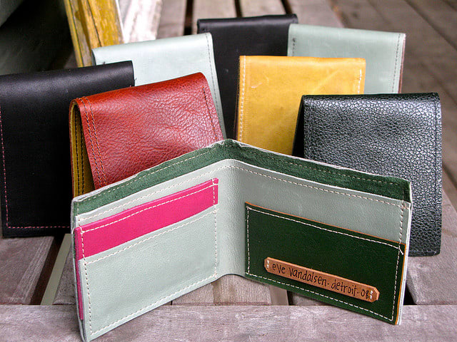 A classic and useful make for men - and when you make your own wallet, you can make it exactly how you like it.