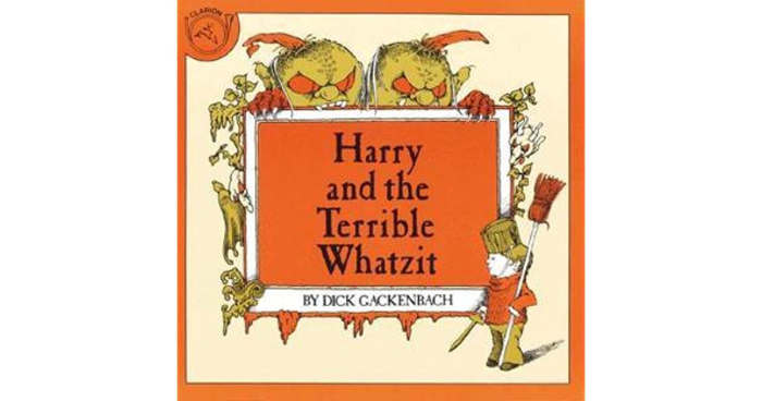There's a Whatzit hiding in Harry's basement, and it grows when Harry is frightened. When Harry stands up to the bully, he defeats the monster and drives it from his basement.