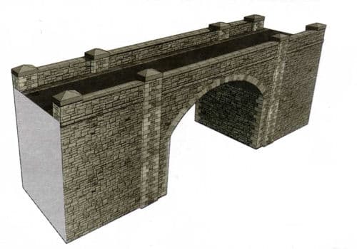 This Superquick kit closely resembles a stone structure (very well printed!) and would be ideal for a rural or even city layout.