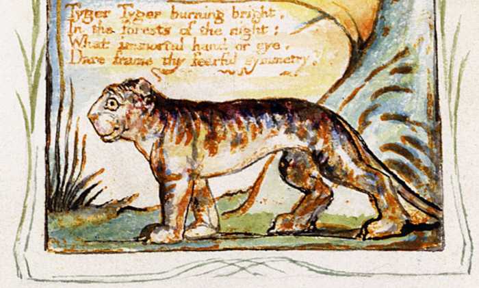 from "The Tyger" by William Blake