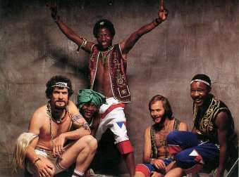 Juluka was a South African music band form in 1969 by Sipho Mchunu and Jonathan Clegg. "Juluka" in Zulu means 'sweat", and was the name of a bull owned by Mchunu