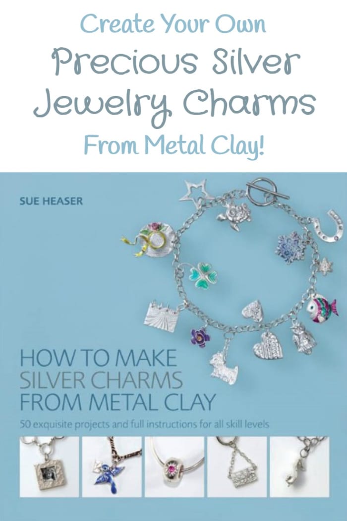 Sue Heaser's book, "How to Make Silver Charms from Metal Clay", shows how to create your own precious metal charm jewelry to wear or give as a special gift.