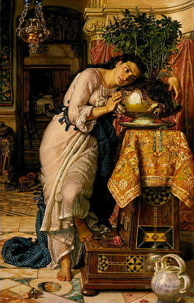 Either she really loves Italian food, or it's basilisk season where she lives.