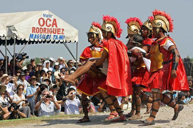 The annual crucifixion and self-flagellation rituals on Good Friday attract a lot of local and foreign visitors to San Fernando in the Province of Pampanga, the Philippines