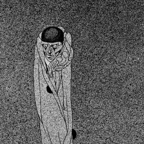 Here we show a portion of "Shadows of the Night" - a design by Kay Nielsen that is associated with his suite known as "The Book of Death".