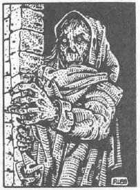 Image showing a Revenant, monster in the AD&D game. Dungeons and Dragons Fiend Folio, Don Turnbull, 1981.