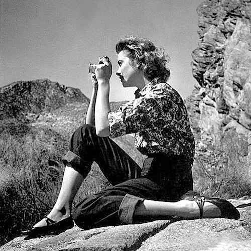 Grace Kelly Wearing Dark Wash Bootleg Jeans.
