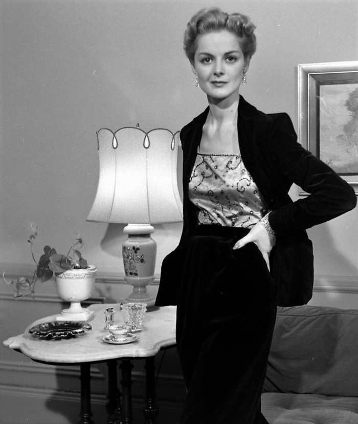 1952 Navy Blazer and Skirt.