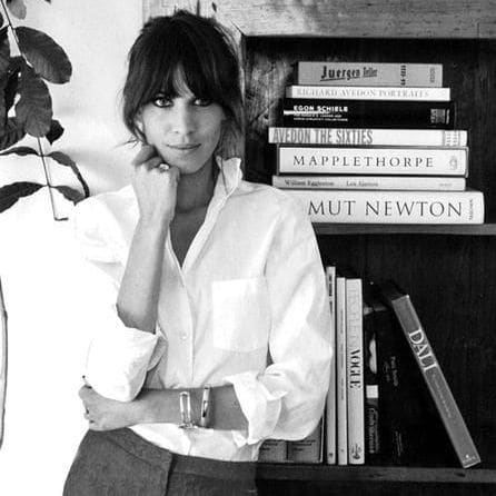 Alexa Chung in Crisp White Shirt.