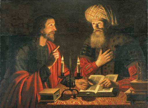 Nicodemus met with Jesus at night because he was convicted that Jesus was the Messiah but was afraid of what the other Jewish Leaders would think.of his meeting with an unknown Galilean teacher.