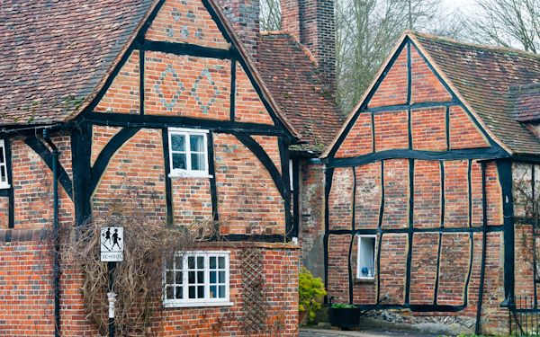 Turville Buckinghamshire. The cottage on the right is where Ellen lived, and of course the rest of my family too.