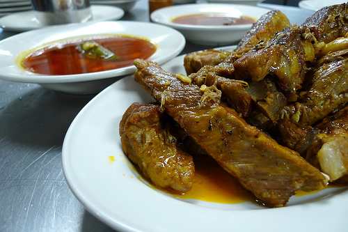 Pork Adobo - Pork Meat Cooked in Soy Sauce and Vinegar (Photo courtesy by arnold|inuyaki from flickr.com)
