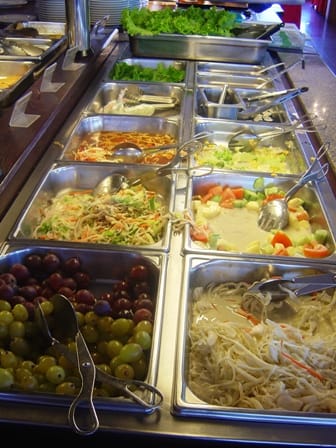 Not very French but great place to take picky kids, the Nouvelle Asie Chinese restaurant in St Junien. 11 euros and 9 euros for kids eat-all-you-like bufet lunch