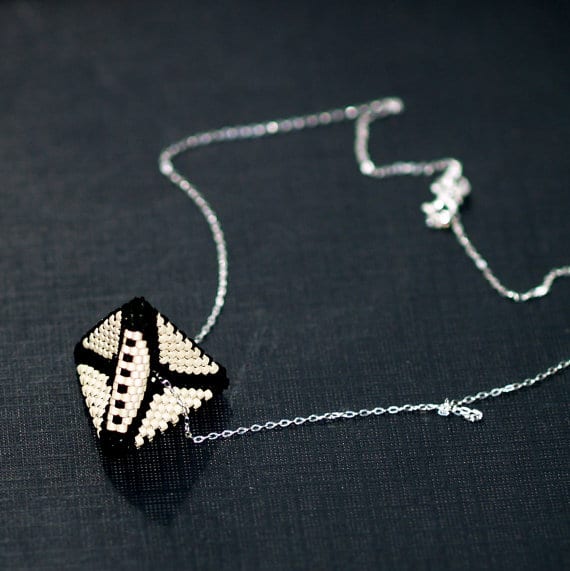 Get ambitious with your triangle techniques and weave several triangles together to create new shapes.