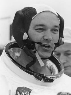 "Michael Collins suiting up Apollo 11" by not named, NASA - nasa.gov. Licensed under Public domain via Wikimedia Commons - http://commons.wikimedia.org/wiki/File:Michael_Collins_suiting_up_Apollo_11.jpg#mediaviewer/File:Michael_Collins_suiting_up_Apo