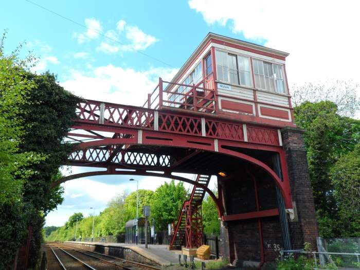 Wylam on the Newcastle & Carlisle Railway (N&CR), near where George Stephenson was born