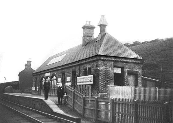 Skinningrove Station was on a spur off the Saltburn-Whitby line - an early casualty of pre-Beeching rationalisation