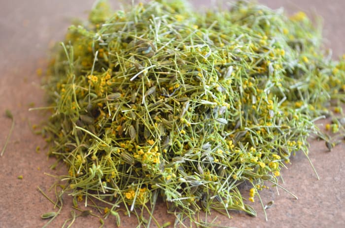 Dried dill is a great herb to have on hand for everything from soups to dips to fish.