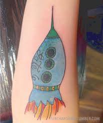 Rocket Tattoos And Meanings-Rocket Tattoo Designs, Pictures, And Ideas ...