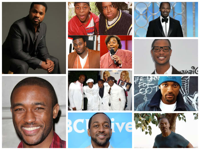 Malcolm Jamal Warner, Kenan Thompson, Kel Mitchell, Jamie Foxx, Lee Thompson Young, Marlon Wayan, Shawn Wayan, Damon Wayan, Keenan Ivory Wayan, Arjay Smith, Jaleel White, Will Smith, Eddie Murphy