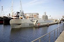 The Germans had created over 100 super submarines (XXI u-boats) as big as freighters, that were faster, more silent and far more sophisticated than any sub the Allies had.