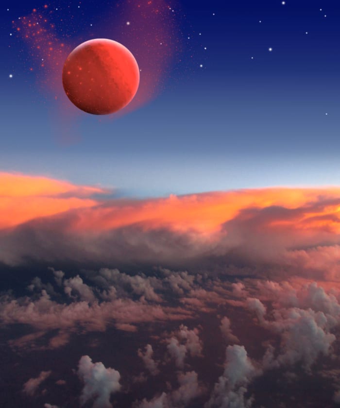 The red planet in my dream is obviously Nibiru or Planet X and is the game changer and I suspect that is why my dream ended then.