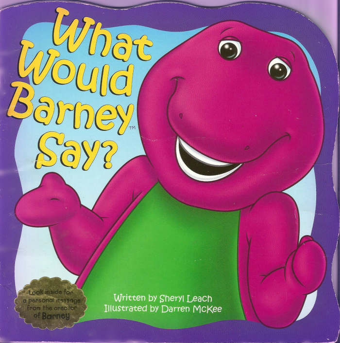 This sweet picture book was written by Sheryl Leach and illustrated by Darren McKee. Sheryl was the creator and executive producer of Barney and Barney Publishing.