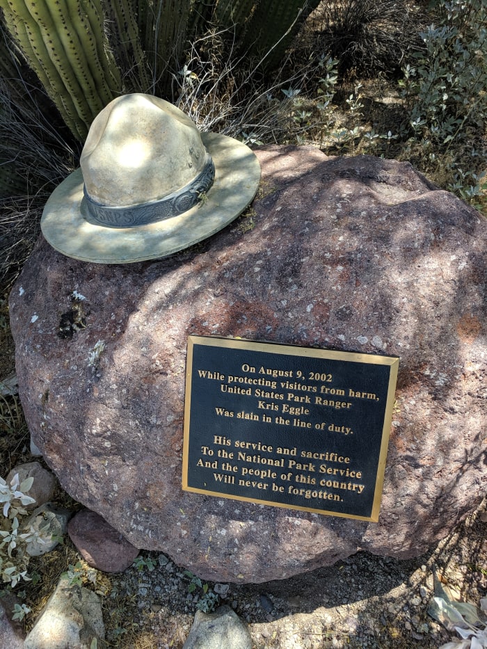 Ranger Kris Eggle was murdered by a Drug Cartel Hit Squad on August 9, 2003. This led to the closure of the Monument from 2003 to 2014 during which Park security was enhanced.