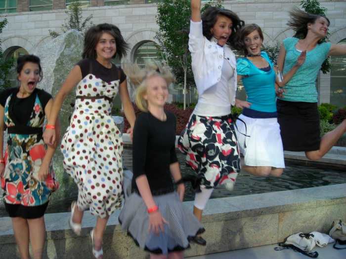 LDS girls know the importance of choosing good friends that will help strengthen and support their standards and values.