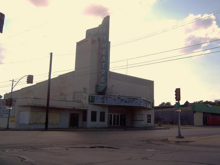 Copyright(c)KCC Big Country Historic 25th Street Theater in Waco, Tx This is how it looked in Aug 2009.