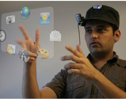 Six Sense Innovation of MIT and the gadget is known as WUW(Wear Your World). Six Sense means to predict some more special features that are not shown at that time. Six Sense works in this way, like, if you pick any products and take it in front of W