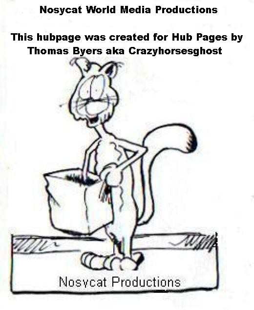 (C) August 2010 by Thomas Byers aka Crazyhorsesghost. This content was produced for Hub Pages and is not to be used on other sites. If you like this Hub Page please link to this Hub Page.