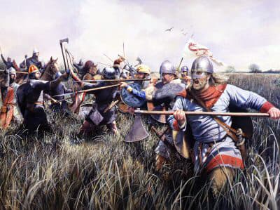 A setback for the Normans - Hereward staged lightning raids on the besiegers with men chosen by him for their skills in fenland warfare