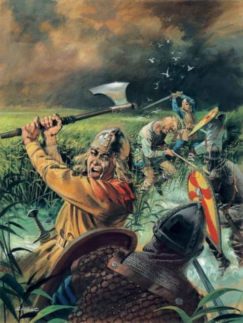 William threatened to take the abbot's lands unless he revealed a little-known way onto the Isle of Ely. The defenders fought a rearguard action, allowing Hereward an escape from William's clutches