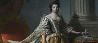 Queen Charlotte of Britain. Queen Charlotte Sophie of Mecklenburg Strelits (1744-1818) was wife of George III. she was described by others i her time as 'a true mulatto face', 'brown' or yellow.. Her nose was wide and her lips thick