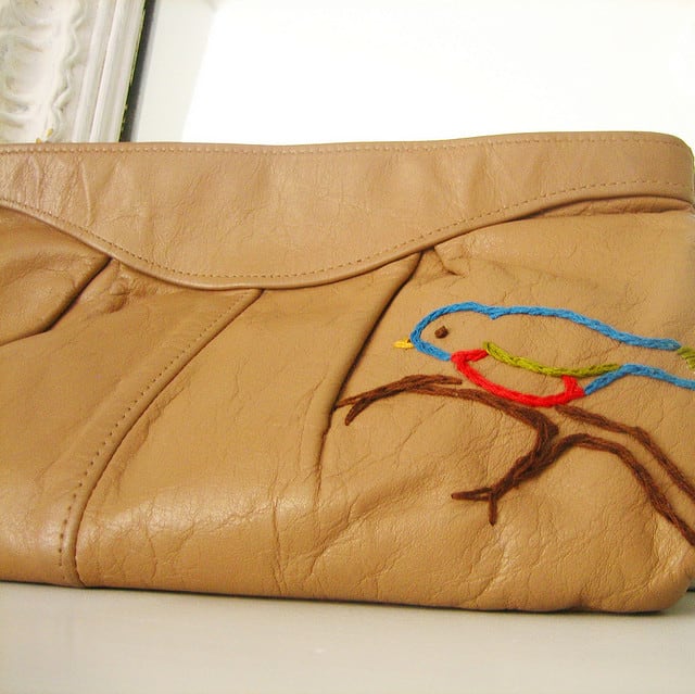 You can use embroidery to add detail and make an everyday product into something special and unique.